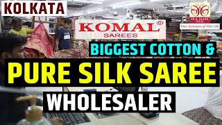 The Biggest Pure Silk Saree & Cotton Saree Wholesaler in Kolkata