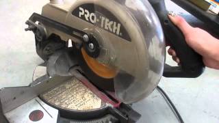 Pro-Tech 10'' Deluxe Miter Saw (A64-136)