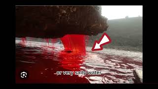 The strange waterfall called the waterfall (Taylor Glacier's blood)