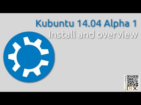 Kubuntu 14.04 Alpha 1 Install and overview | making your PC friendly