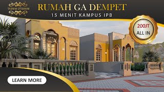 Perumahan syariah di bogor  Tasnim Otsmani 200 jtaan dekat Kampus IPB Bogor | 0857-1928-7481