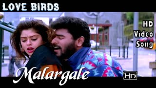 Malargaley | Love Birds HD Video Song + HD Audio | Prabhudeva,Nagma | A.R.Rahman