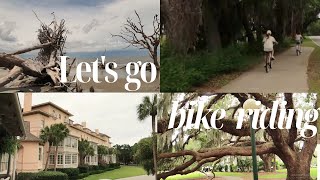 Let's go bike riding and explore Jekyll Island!