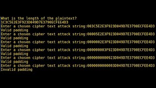 CTR Padding Oracle Attack - Part 1
