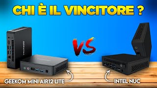 Confronto mini Pc: Intel Nuc Essential Kit Vs Geekom 12 Air Lite