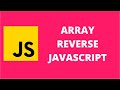 Array Reverse JavaScript