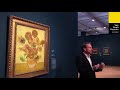 Vincent Van Gogh Sunflowers Live Amsterdam