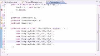 Java Game Development - 20 - Creating Display Modes List