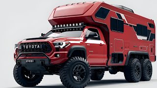 Introducing the 2025 Toyota 6x6 Motorhome - The Ultimate Off-Grid Adventure Machine