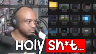 Huge Streamer Flashes "CP" Files Mid Stream...