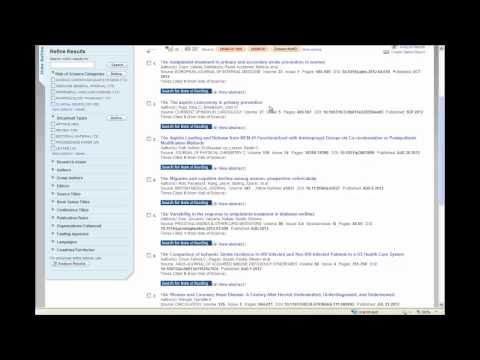 Web of Science citation index Web of Science citation index