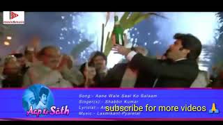 Aane Wale saal ko salam song / new year song 2021 in hindi / Anil kapoor / aap ke Saath movie.