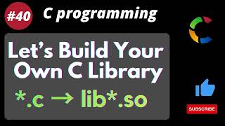 Build C Library from Scratch || C programming tutorial
