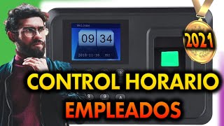 ✅CONTROL HORARIO EMPLEADOS  JULIO 2021