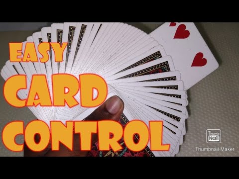 Easy Card Control Tutorial 1 Youtube
