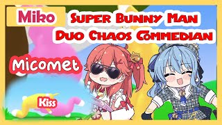 Micomet Super Bunny Man Chaos Collaboration Best Moments 【Hololive/Eng sub】