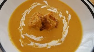 Pumpkin Soup Recipe-How to Make-Dishin' With Di Recipe-Video #6-Diane Kometa