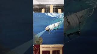 Titanic Submarine painting #pandubbi