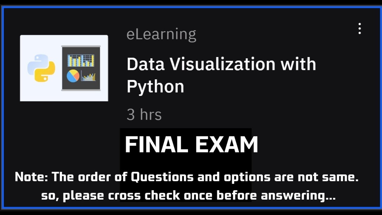 Final Exam||Data Visualization With Python #ibm #eduskills #edunet ...