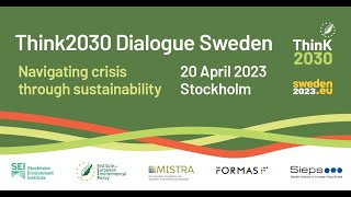 Think2030 Dialogue Sweden: Navigating crisis through sustainability | April 20, 2023