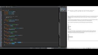 Doubly Linked List Java assignment (part 2, node class setup) | Data Struct. & Algorithm Analysis