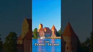 Discover the Magic of Trakai Island Castle Part 1 #shorts #lithuaniatravel #castle