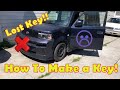 How To Make A Key For a Scion