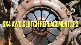 Suzuki SX4 AWD Clutch Replacement Part 2