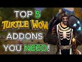 Top 5 Turtle WoW Addons You Need To Use! | World of Warcraft