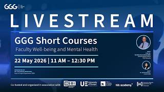 GGG Short Courses: Faculty Well-being and Mental Health