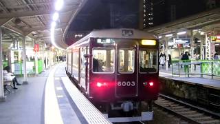 【阪急電鉄】大きいカーブ！ 宝塚線6000系6003F 急行宝塚行き@十三