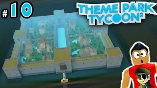 Speed Build Theme Park Tycoon 2 Entrance By Royalgold23 - roblox theme park tycoon 2 money hack