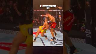 SICK Spinning Back Elbow KO! #ufc #mma #sports #shorts #viral #trending