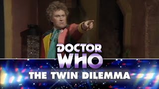 Doctor Who: The Doctor strangles Azmael - The Twin Dilemma