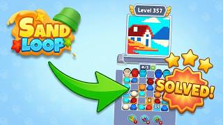 🏖️ Sand Loop Level 357 Walkthrough | Easy Solution 🧩