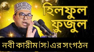 হিলফুল ফুজুল কি? নবী কারীম (স:) নিজ হাতে গড়া সংগঠন। মুফতি মোস্তফা রহিম আজহারী