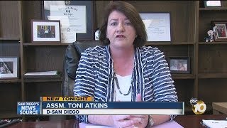 Toni Atkins speaks about controversial abortion law she introduced