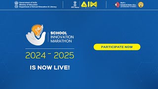 School Innovation Marathon - India's largest School Innovation Challenge!