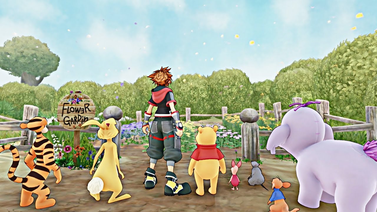 Kingdom Hearts 3 - Exploring The 100 Acre Wood With Winnie The Pooh ...