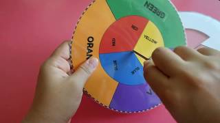 PRIMARY AND SECONDARY COLOR WHEEL