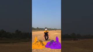 4g ka jamana girl sand sculpture falling down _ vfx magical video _ har har Mahadev _ #shorts #vfx