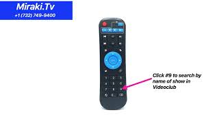 How to use the Remote Control for StbEmu