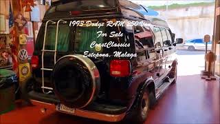 1993 Dodge Ram 250 Van - for sale at Coast Classics, Estepona Malaga