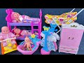 11 Minutes Satisfying with Unboxing Princess Bunk Bed Playset，Baby Stroller Toys Review | ASMR