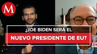 Se espera que Joe Biden pueda proclamar su victoria: Agustín Gutiérrez Canet