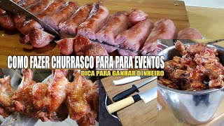 COMO PREPARAR CHURRASCO PARA VÁRIAS PESSOAS - RECEITAS DA ROSA