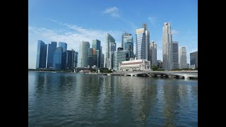 Marina Bay walk, Singapore