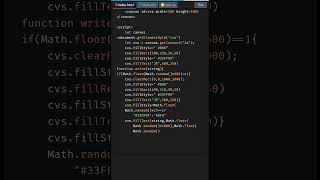 Create Glitchy Text Animation with HTML Canvas | HTML5 Canvas Tutorial #shorts #coding #JavaScript