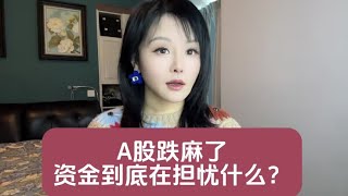 A股跌麻了，资金到底在担忧什么？ #中国经济八问