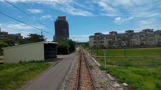 臺鐵1817次區間車竹東站至新竹站前方路程景 | 2020/8/28 | Taiwan Railway | 粘粘的鐵道攝影